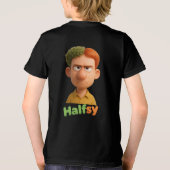HALFSY STYLE Tri-Blend SHIRT (Achterkant)