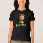 HALFSY STYLE Tri-Blend SHIRT (Voorkant)