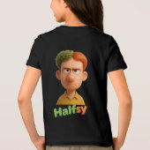 HALFSY STYLE Tri-Blend SHIRT (Achterkant)
