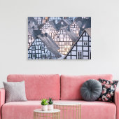 Halftijdwoningen in Freudenberg, Duitsland Canvas Afdruk (Insitu (Woonkamer))