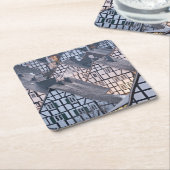 Halftijdwoningen in Freudenberg, Duitsland Kartonnen Onderzetters (Schuin)