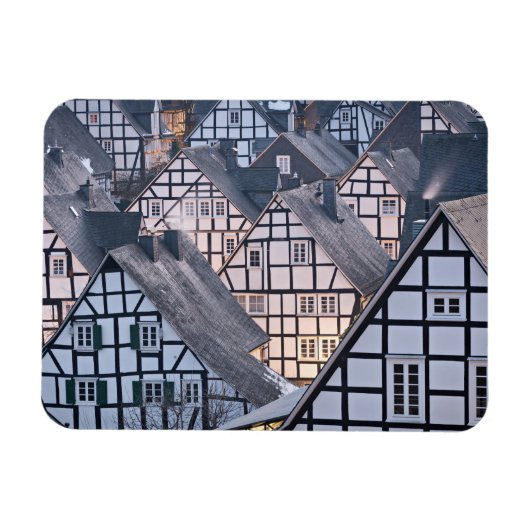 Halftijdwoningen in Freudenberg, Duitsland Magneet (Horizontaal)