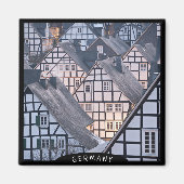 Halftijdwoningen in Freudenberg, Duitsland Magneet (Voorkant)