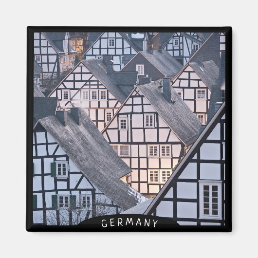 Halftijdwoningen in Freudenberg, Duitsland Magneet (Voorkant)