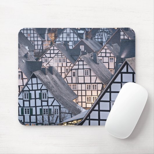 Halftijdwoningen in Freudenberg, Duitsland Muismat (Met muis)