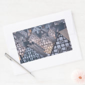 Halftijdwoningen in Freudenberg, Duitsland Rechthoekige Sticker (Envelop)