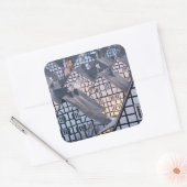 Halftijdwoningen in Freudenberg, Duitsland Vierkante Sticker (Envelop)