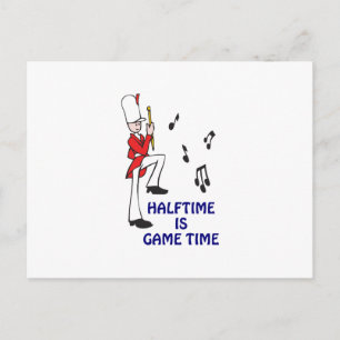 HALFTIME GAMTIJD BRIEFKAART