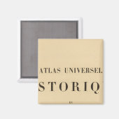Halftitel Atlas universelehistorique Magneet (Voorkant / Achterkant)
