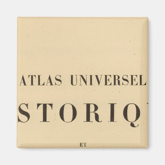Halftitel Atlas universelehistorique Magneet (Voorkant)