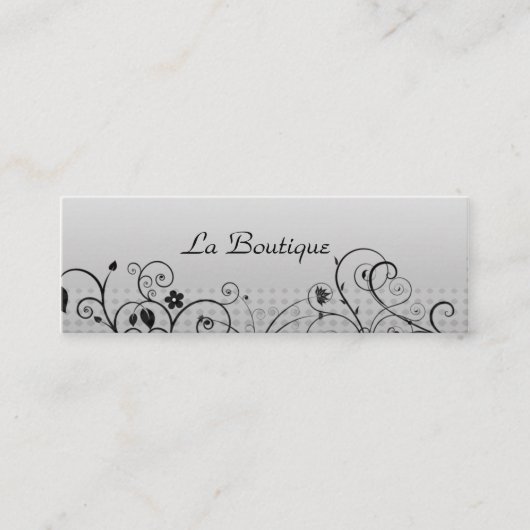 halftone2 mini visitekaartje (Voorkant)