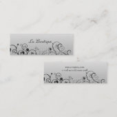 halftone2 mini visitekaartje (Voorkant / Achterkant)