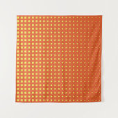 Halftone achtergrond. Comische stijl. Abstracte ge Wandkleed (Voorkant (horizontaal))