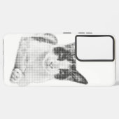 Halftone Calico Charm Samsung Galaxy Hoesje (Linkerkant)