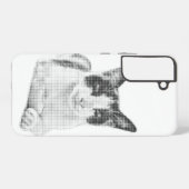 Halftone Calico Charm Samsung Galaxy Hoesje (Achterkant horizontaal)