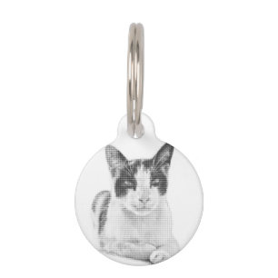 Halftone Calico Charme Huisdierpenning