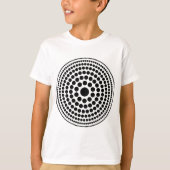 Halftone Circle 01 T-shirt (Voorkant)