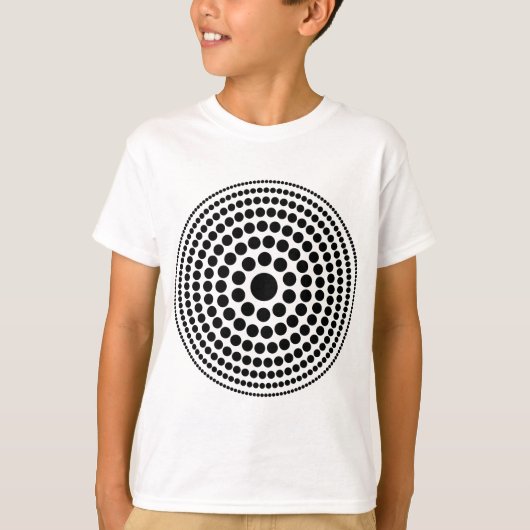 Halftone Circle 01 T-shirt (Voorkant)