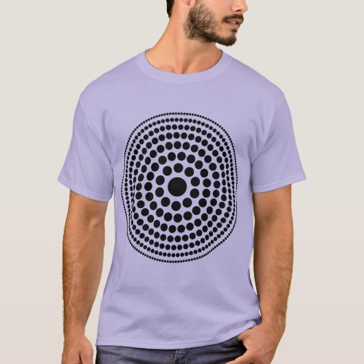 Halftone Circle 01 T-shirt (Voorkant)