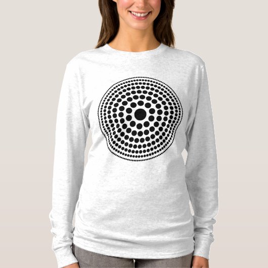 Halftone Circle 01 T-shirt (Voorkant)