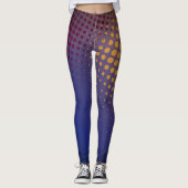 Halftone Comic Book-Leggings in Wonder-stijl Halft Leggings (Voorkant)