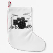 Halftone Drum Kit Kleine Kerstsok (Voorkant)