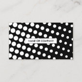 halftone drums visitekaartje (Achterkant)