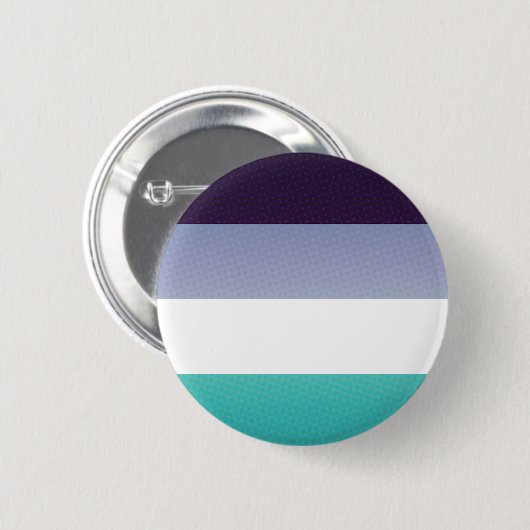 halftone georiënteerde aroace pride knop ronde button 5,7 cm (Voorkant /achterkant)