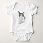 Halftone Kat Romper (Voorkant)