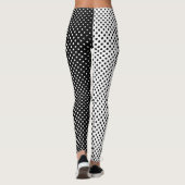 Halftone Leggings van de Gradiënt van het Patroon (Achterkant)