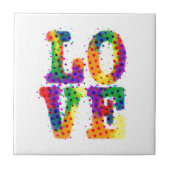 Halftone Love Tegeltje (Voorkant)