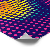 Halftone Manen Poster (Hoek)