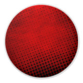 Halftone patroonachtergrond keramische knop (Voorkant)