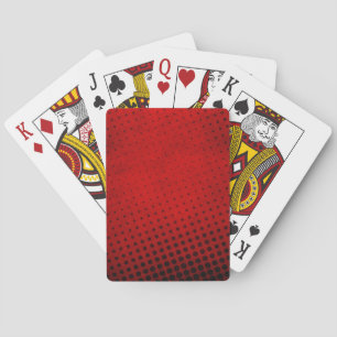 Halftone patroonachtergrond pokerkaarten