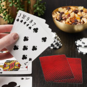 Halftone patroonachtergrond pokerkaarten (Insitu)