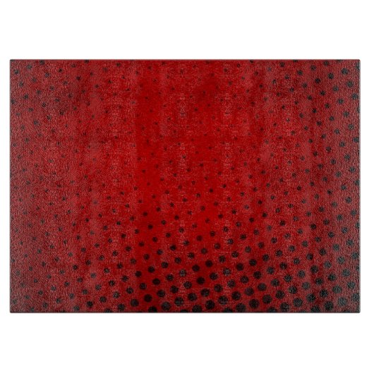 Halftone patroonachtergrond snijplank (Voorkant)