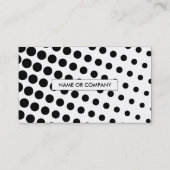 halftone pet pap visitekaartje (Achterkant)