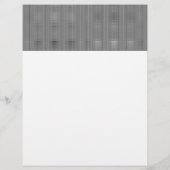 Halftone scherm - zwart flyer (Achterkant)