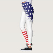 Halftone Stars and Stripes Leggings (Links)