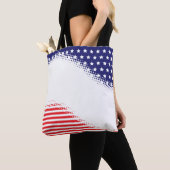Halftone Stars and Stripes Tote Bag (Dichtbij)