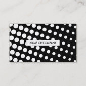 halftone taxicabine visitekaartje (Achterkant)