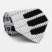 Halftone toetsenbord stropdas (Opgerold)