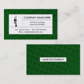 halftone trompet visitekaartje (Voorkant / Achterkant)