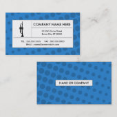 halftone trompet visitekaartje (Voorkant / Achterkant)