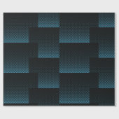 Halftone Vector Diamond Pattern Thunder_Cove Cadeaupapier (Vlak)