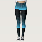 Halftone Vector Diamond Pattern Thunder_Cove Leggings (Voorkant)