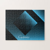 Halftone Vector Diamond Pattern Thunder_Cove Legpuzzel (Horizontaal)
