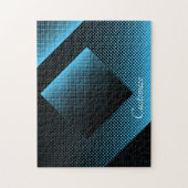 Halftone Vector Diamond Pattern Thunder_Cove Legpuzzel (Verticaal)