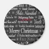 Halftone Vector Diamond Pattern Thunder_Cove Magneet (Voorkant)