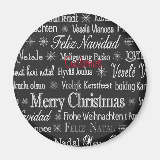 Halftone Vector Diamond Pattern Thunder_Cove Magneet (Voorkant)